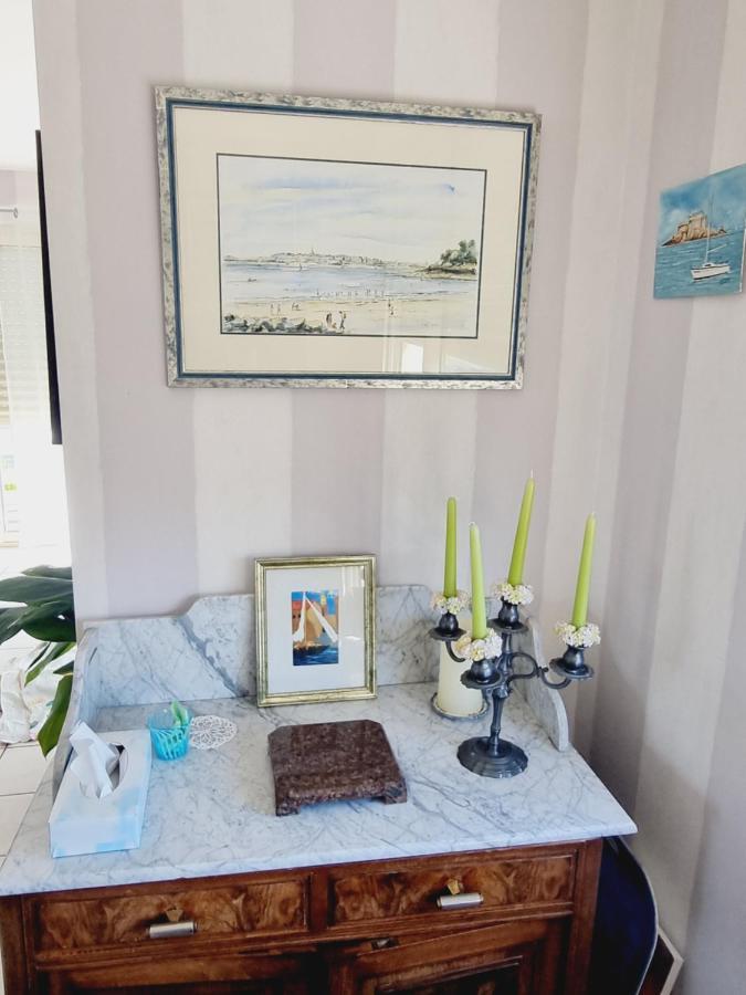 Villa Les Mouettes, Au Bord De La Mer. Saint-Malo Extérieur photo